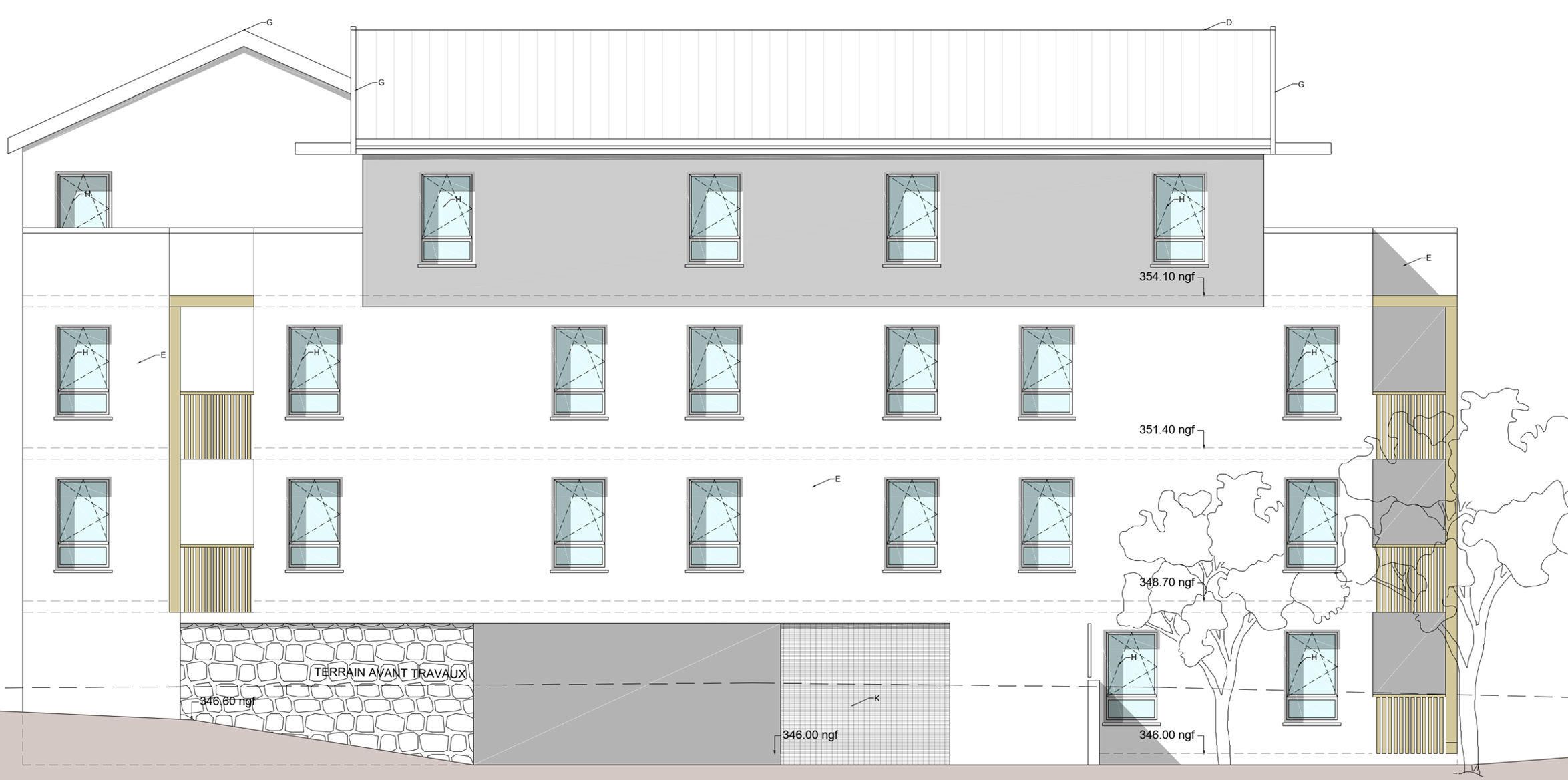 90 logements, pharmacie et maison médicale