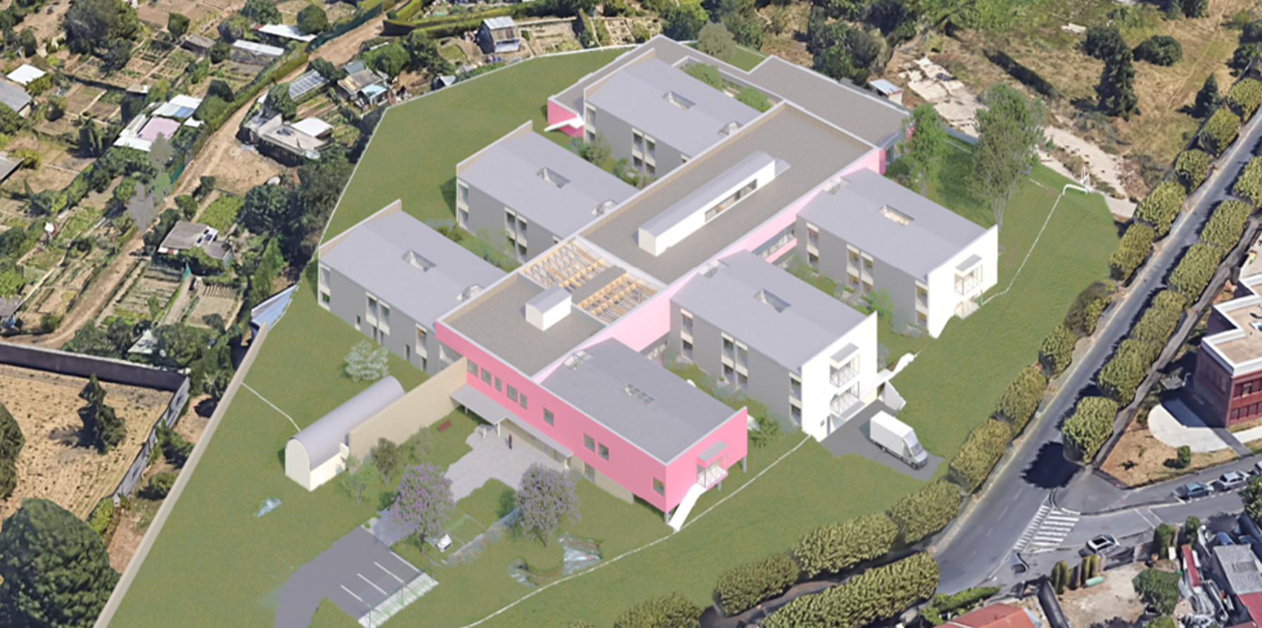 Réhabilitation et extension EHPAD des Lilas